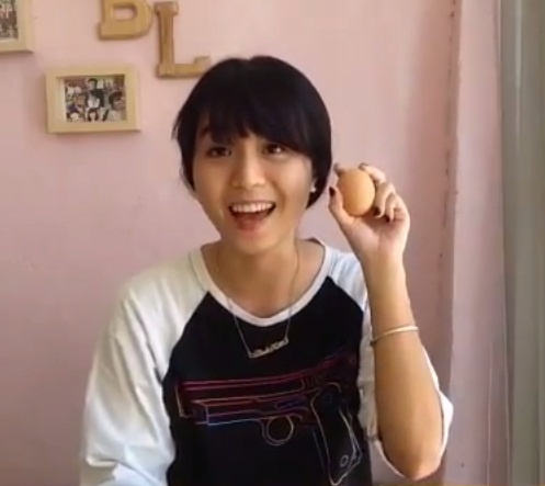 Hot girl Linh Kett huong dan lam mat na tu trung ga va nghe tuoi hinh anh