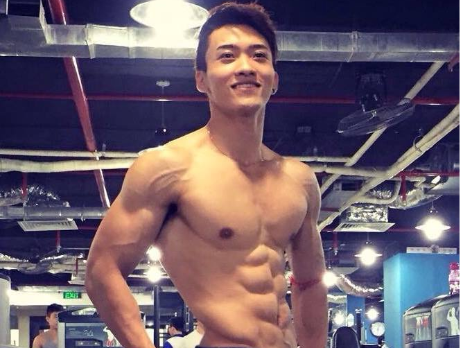 Nam sinh tiet lo cach tap va an uong de co co bung 8 mui hinh anh