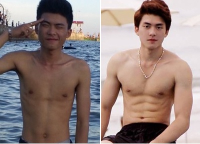 Bi quyet tap gym giup 9X nang 50 kg tro thanh hot boy 6 mui hinh anh