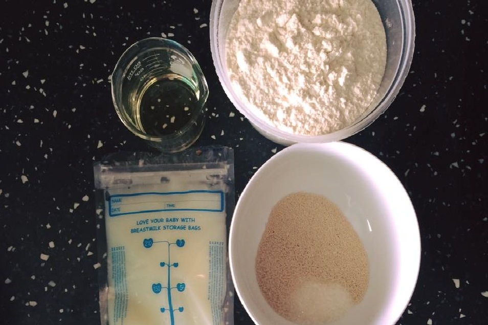 Cong thuc lam banh mi tu sua me cho be an dam hinh anh