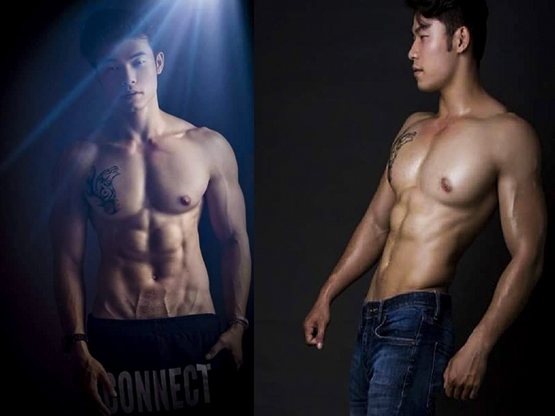 9X so huu co bung 6 mui sau khi tang 25 kg hinh anh