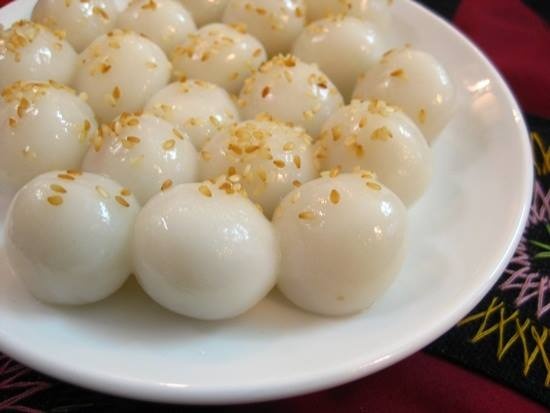 Cach lam banh troi Tet Han thuc ngon mieng hinh anh