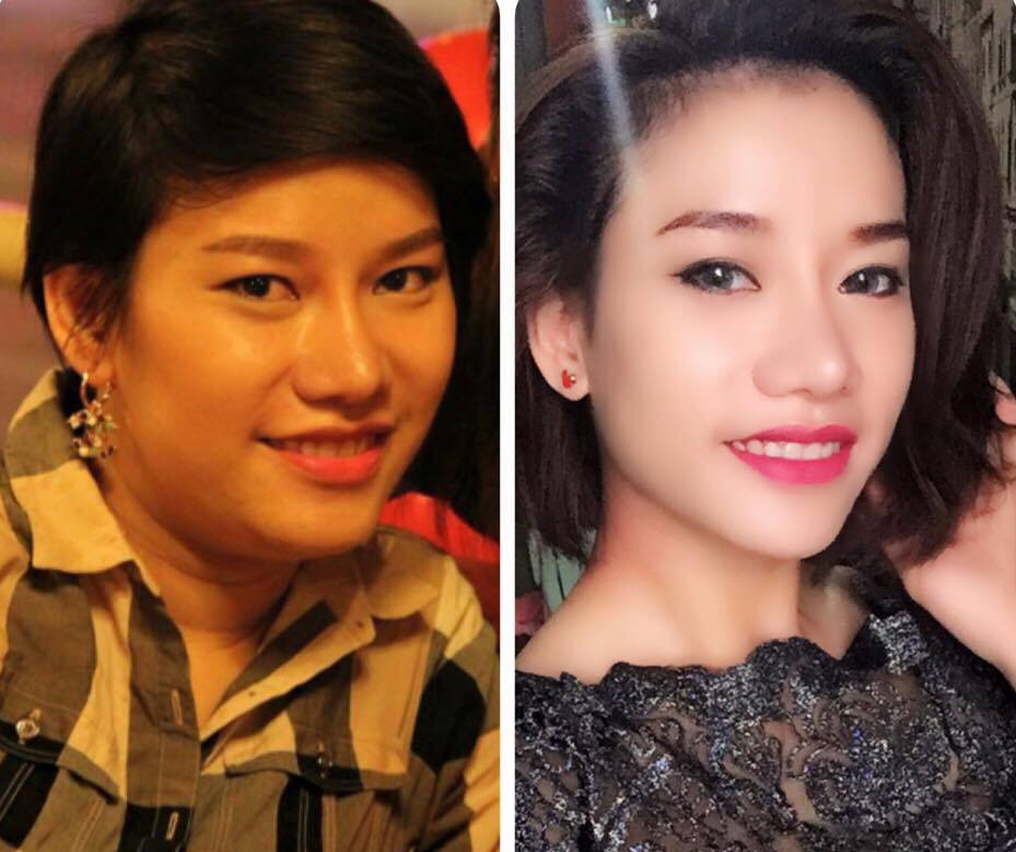 Bi quyet giam 28 cm vong eo sau sinh cua me hai con hinh anh