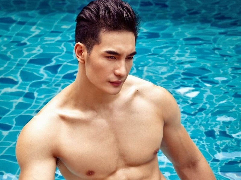 Van dong vien Teakwondo so huu bung 6 sau khi tang 10 kg hinh anh