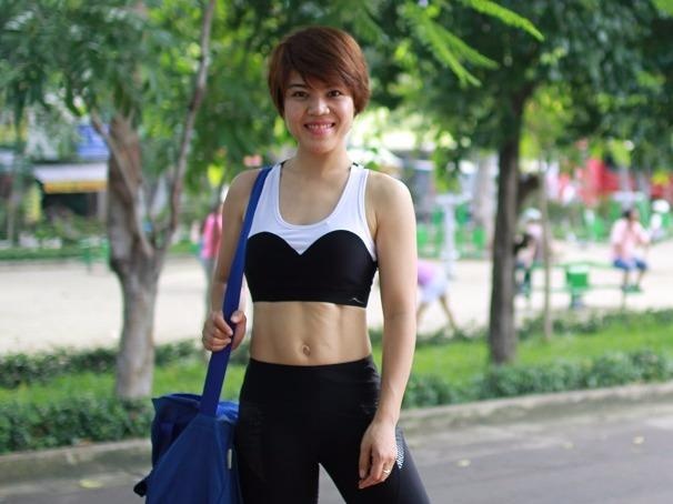 Phuong phap giam 12 kg sau sinh cua me mot con hinh anh
