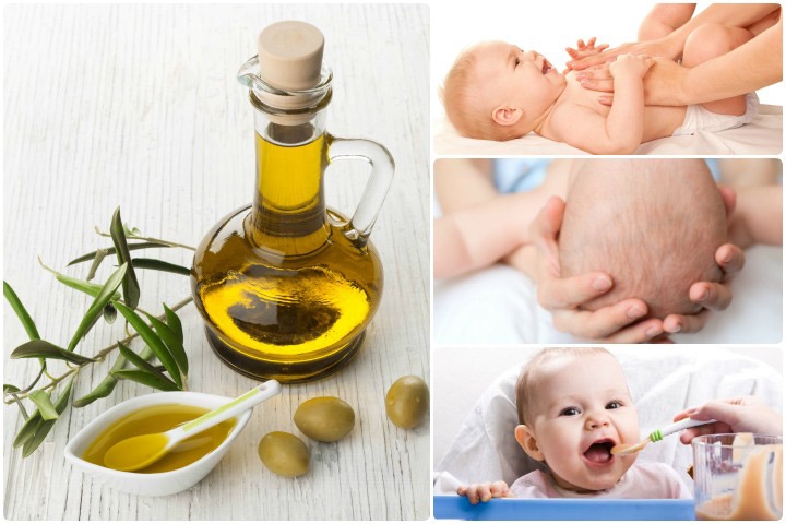 Không mát xa cho trẻ bằng dầu oliu ảnh 1 Khong mat xa cho tre bang dau oliu anh 1
