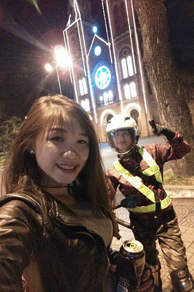 Hai cô gái chạy cung Nam - Bắc chỉ mất 40 tiếng ảnh 1 Hai co gai chay cung Nam - Bac chi mat 40 tieng anh 1