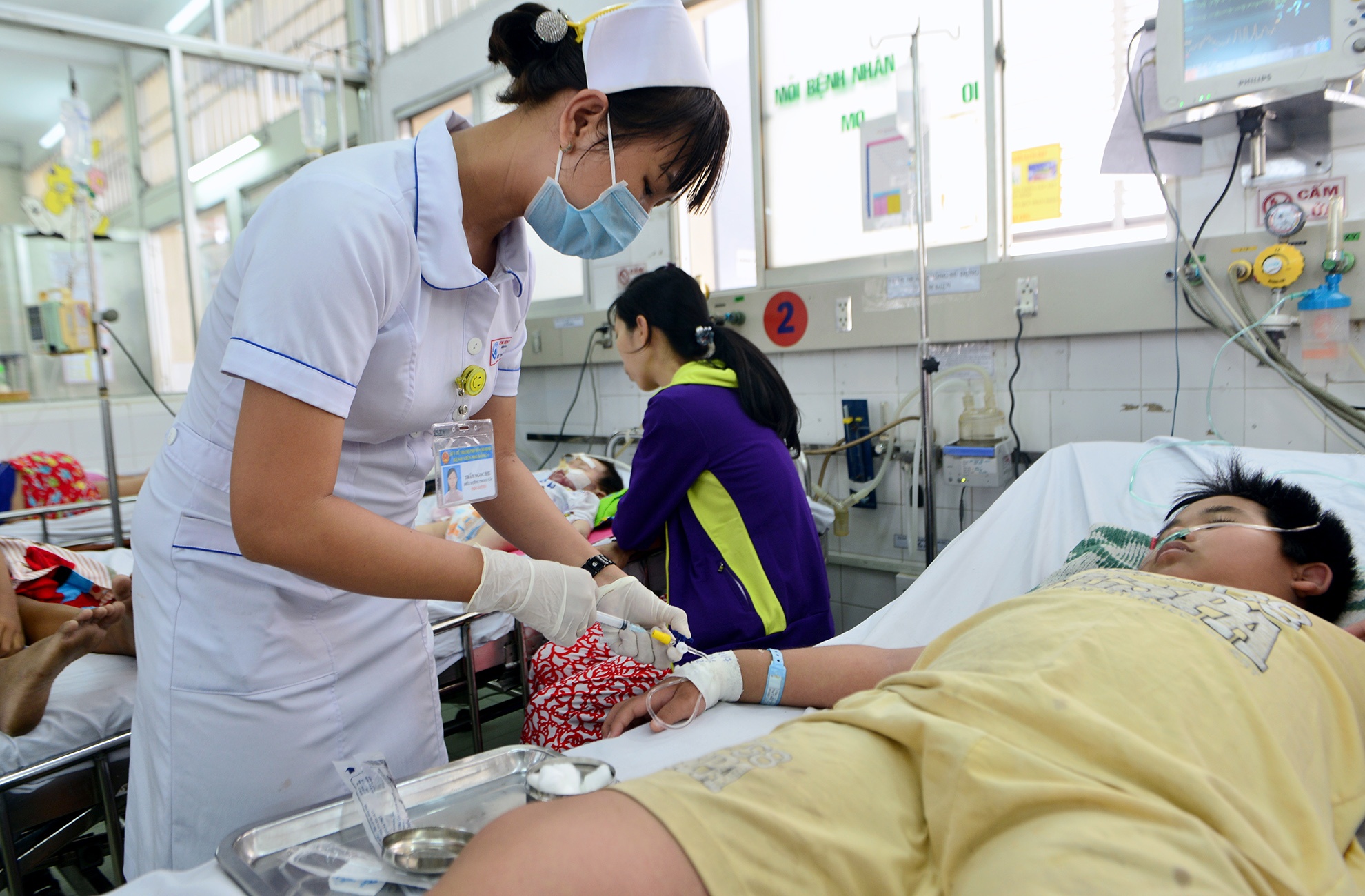 Can canh o dich sot xuat huyet Sai Gon hinh anh