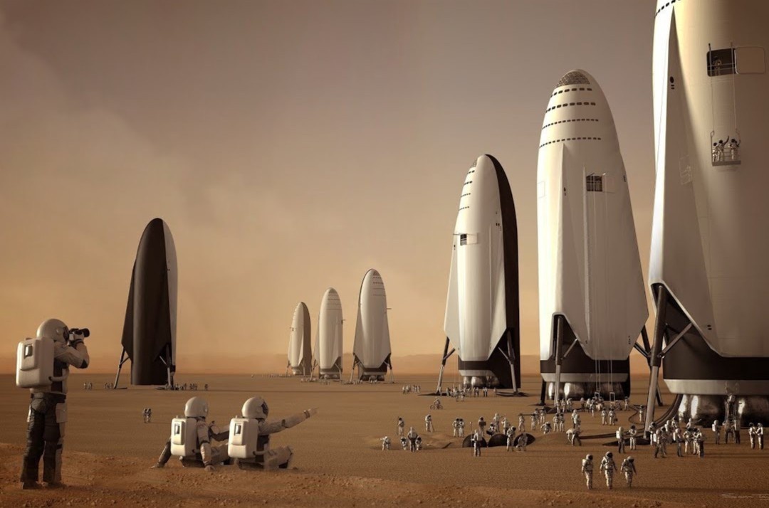 Bao lau nua se co robot xay dung thanh pho Sao Hoa? hinh anh