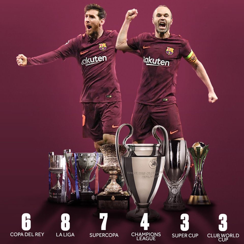 Andres Iniesta chính thức nói lời từ biệt Barca ảnh 2 Andres Iniesta chinh thuc noi loi tu biet Barca anh 2