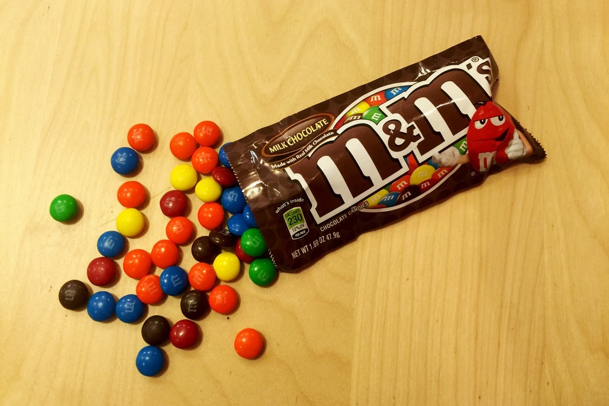 Quy trình sản xuất kẹo chocolate M&M's ảnh 7 Quy trinh san xuat keo chocolate M&M's anh 7