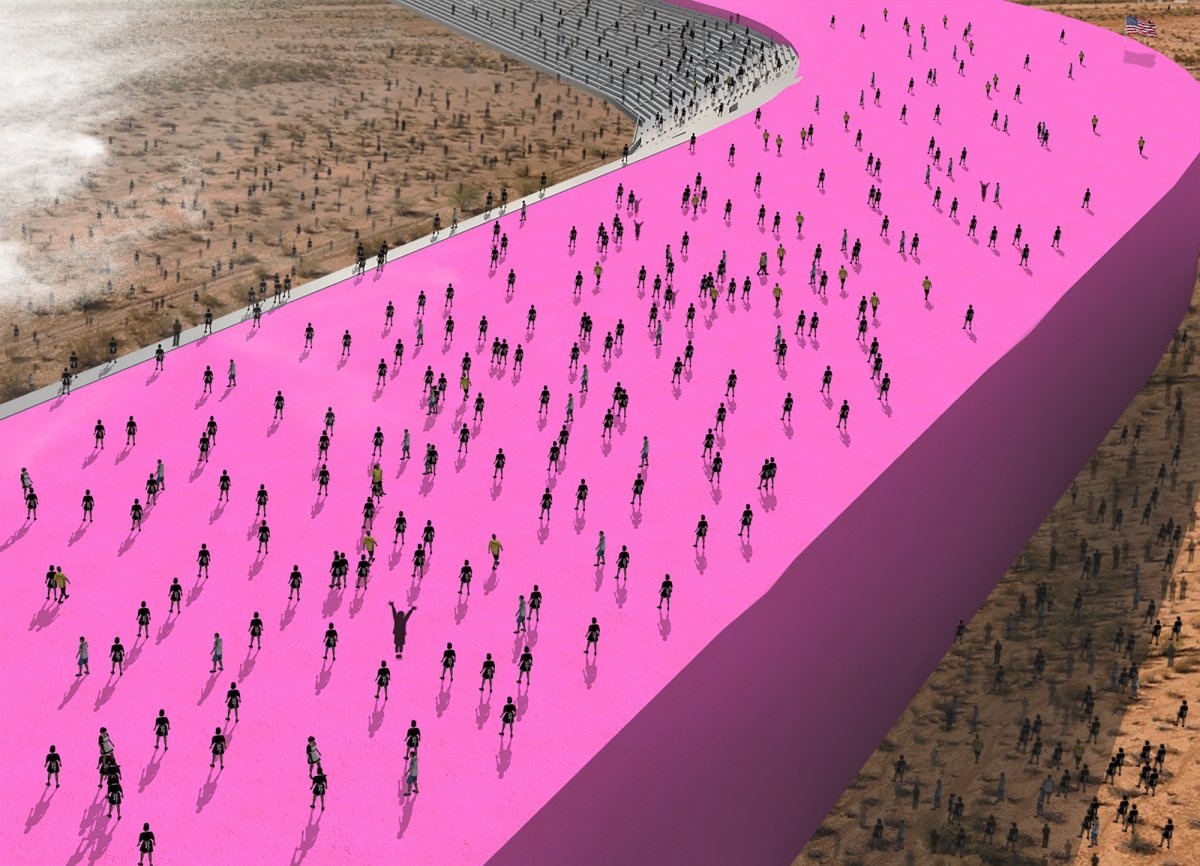 Toàn cảnh tường Trump mất 16 năm để hoàn thành ảnh 8 Toan canh tuong Trump mat 16 nam de hoan thanh anh 8