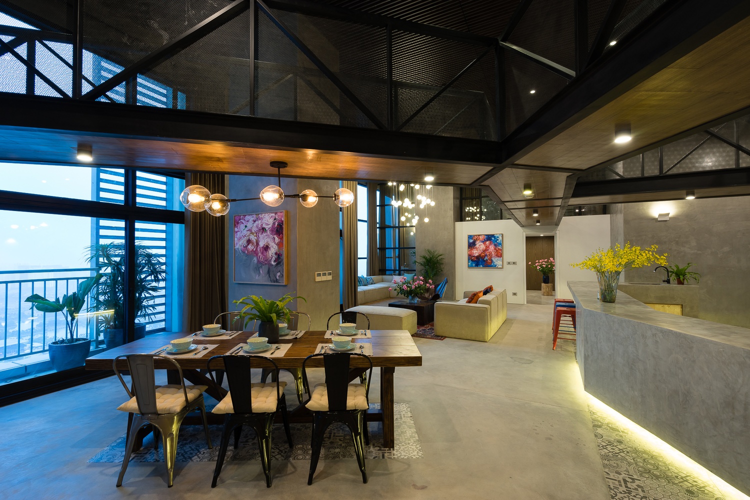 Can ho thong tang thiet ke doc dao tai Keangnam anh 6