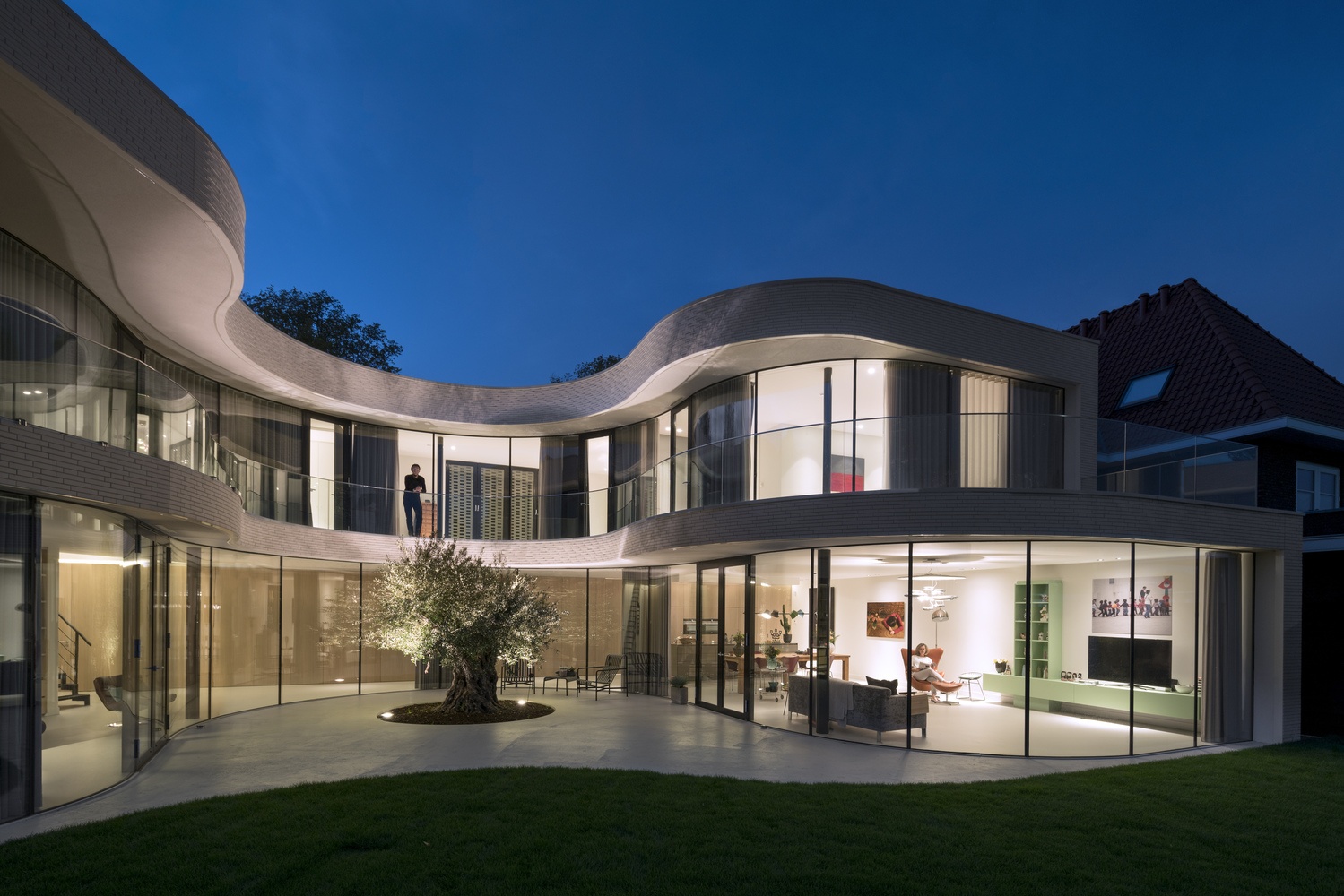 Dinh thự thiết kế mở - riêng tư tuyệt đối ở Hà Lan ảnh 7 Dinh thu thiet ke mo - rieng tu tuyet doi o Ha Lan anh 7