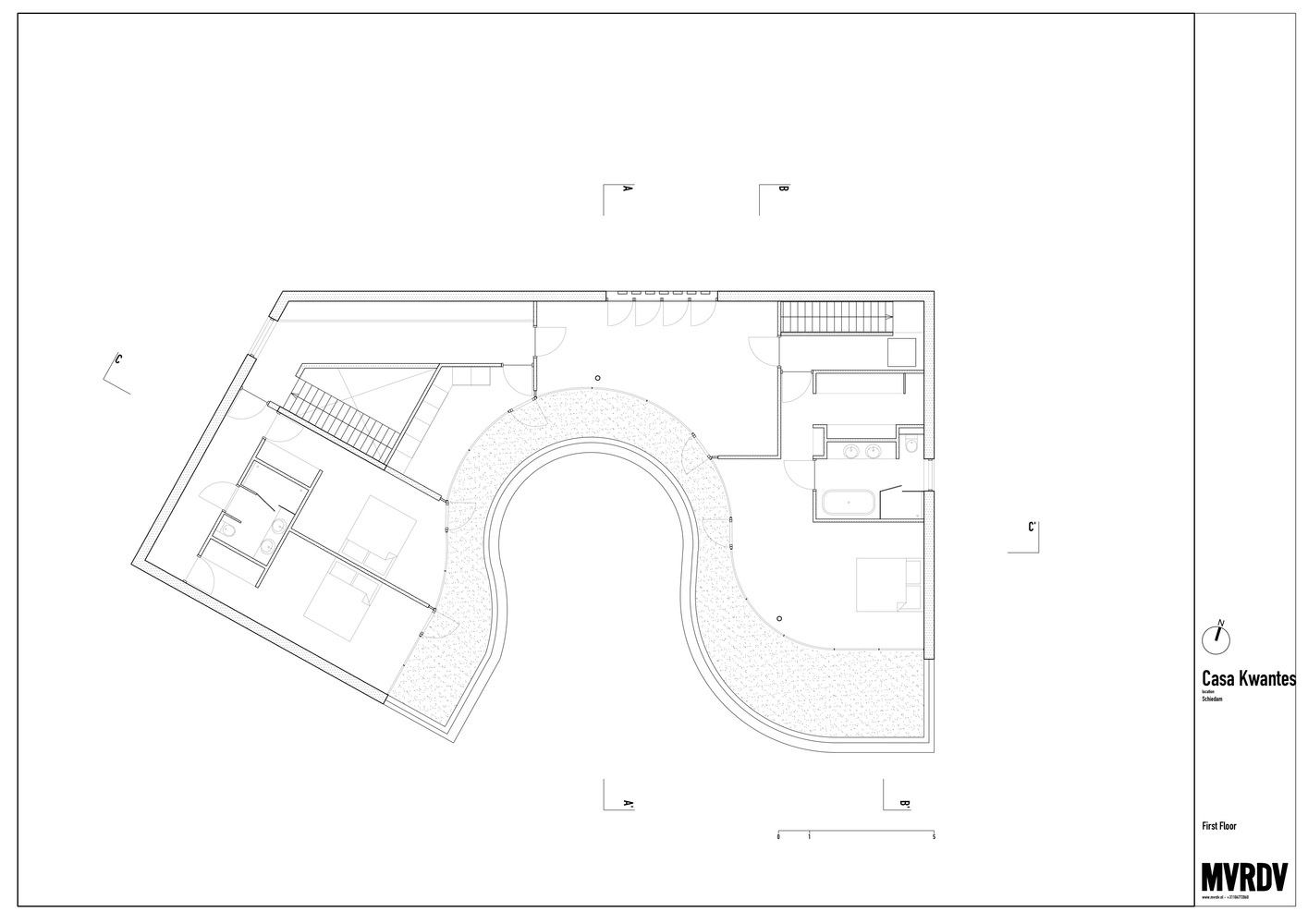Dinh thự thiết kế mở - riêng tư tuyệt đối ở Hà Lan ảnh 13 Dinh thu thiet ke mo - rieng tu tuyet doi o Ha Lan anh 13