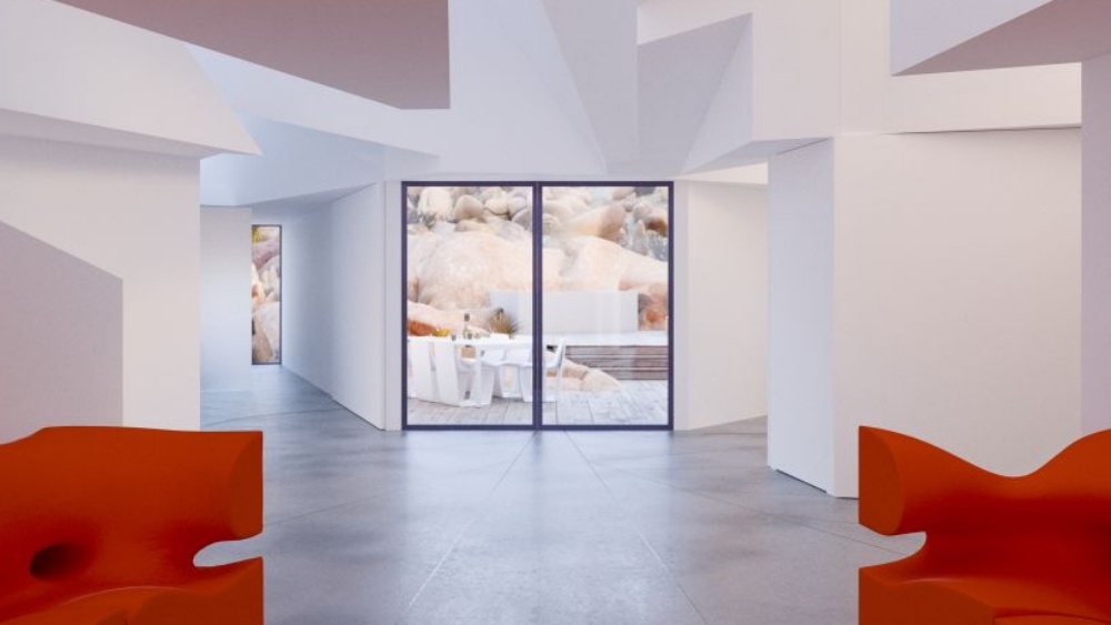 Nha container 3 phong ngu thiet ke an tuong giua sa mac anh 6