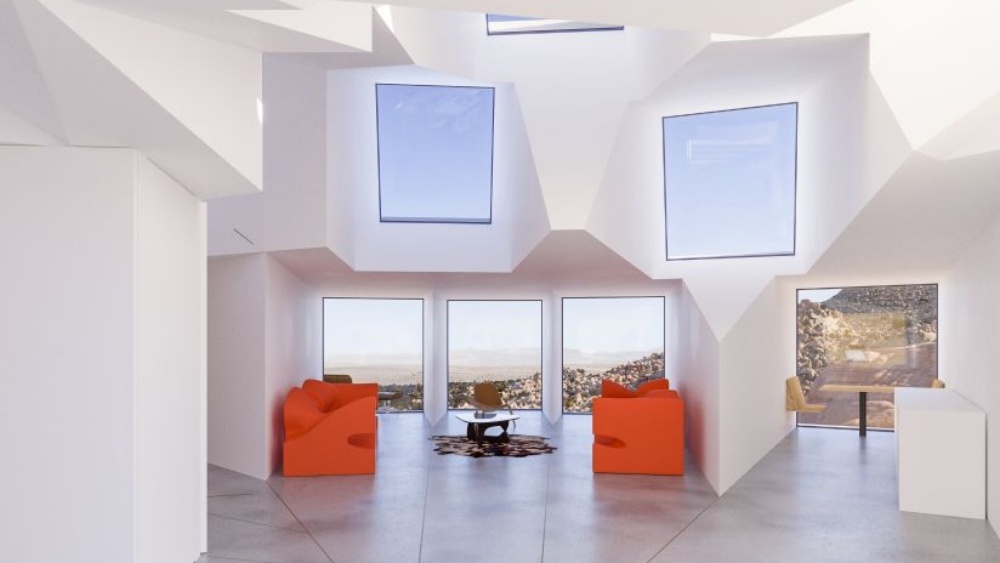 Nha container 3 phong ngu thiet ke an tuong giua sa mac anh 8