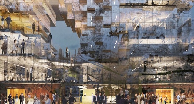 Toa nha "trong suot" nhu da tinh the doc dao anh 3