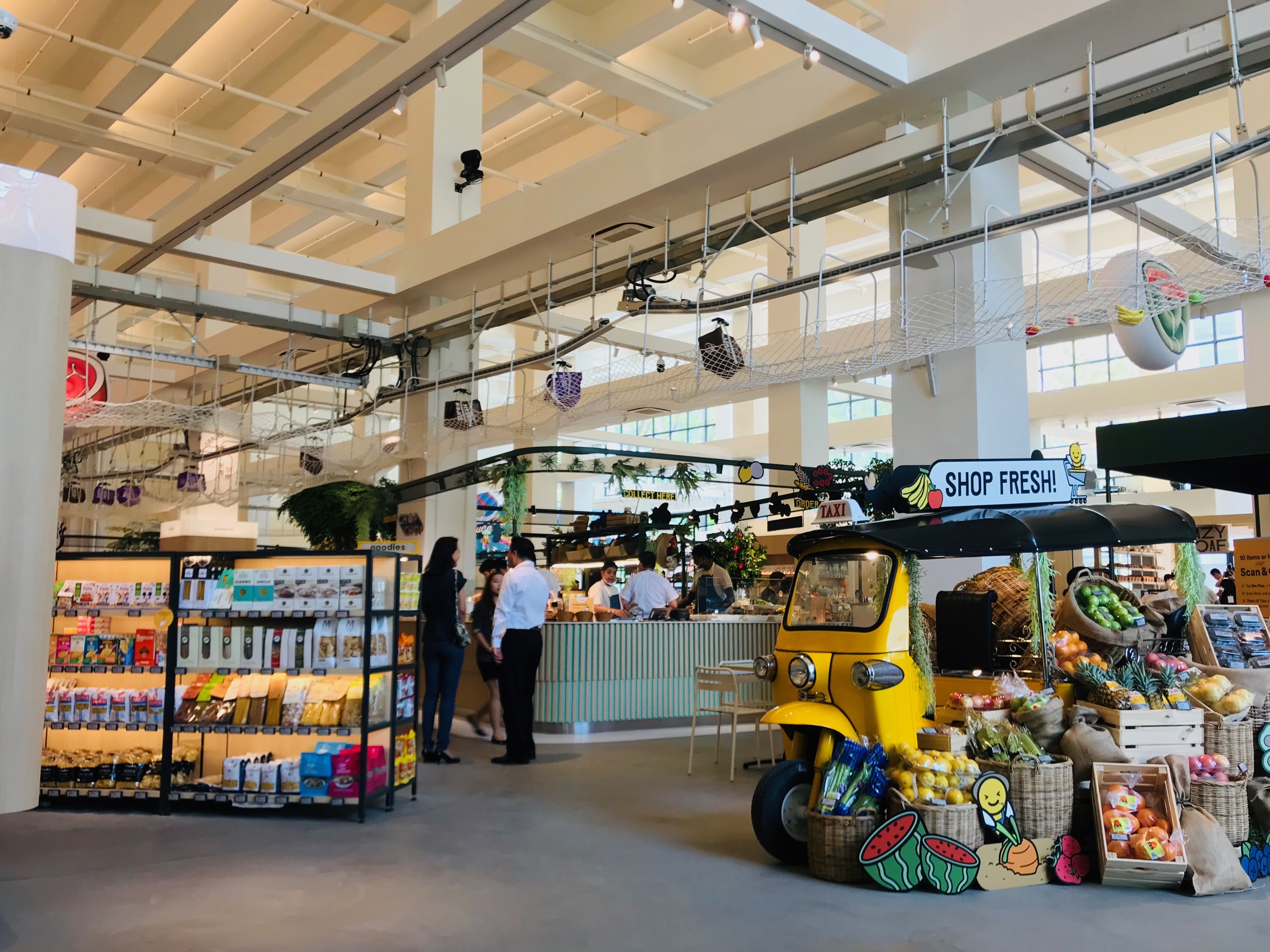 Siêu thị không nhân viên tại Singapore ảnh 2 Sieu thi khong nhan vien tai Singapore anh 2