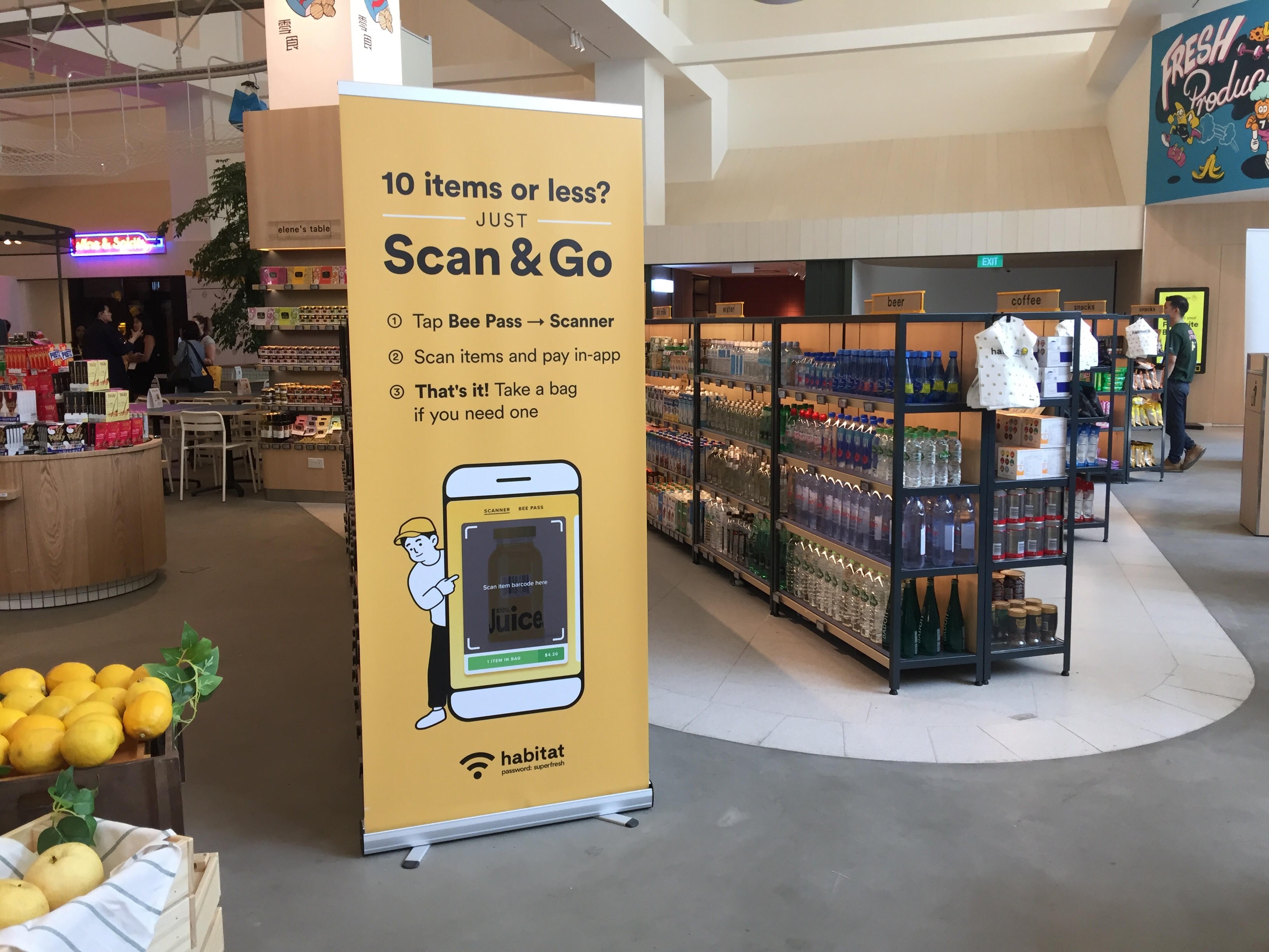 Siêu thị không nhân viên tại Singapore ảnh 7 Sieu thi khong nhan vien tai Singapore anh 7