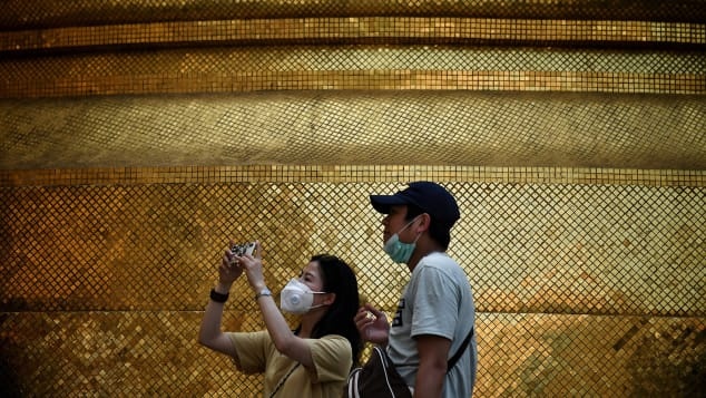 Vang khach Trung Quoc, du lich the gioi gap hoa hinh anh