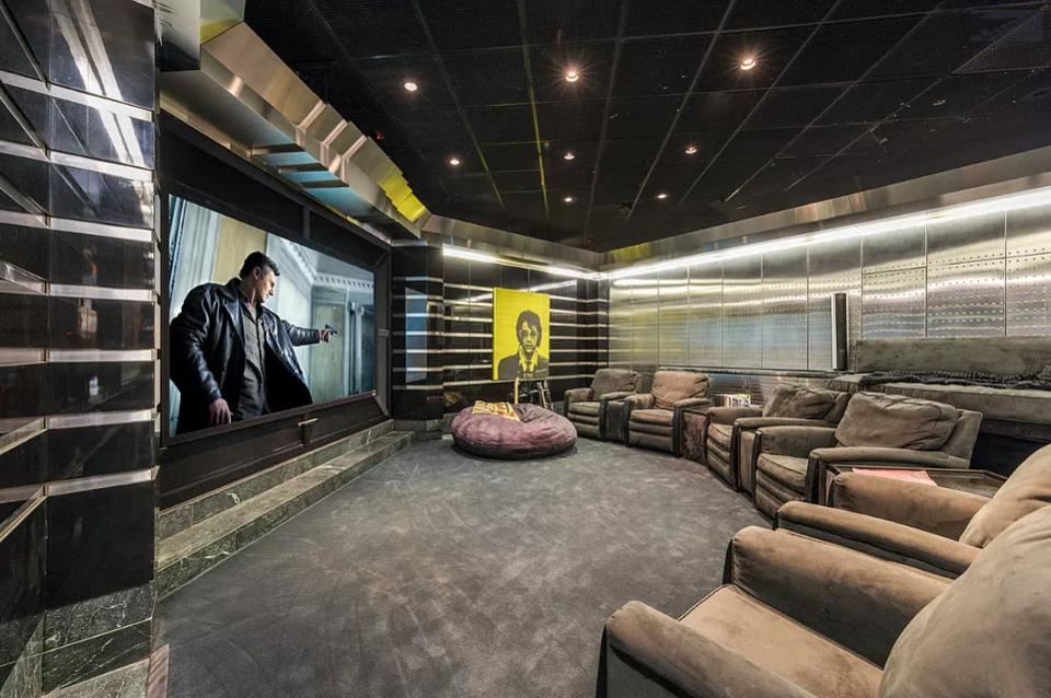 biet thu co rap hat tai gia o Los Angeles anh 11