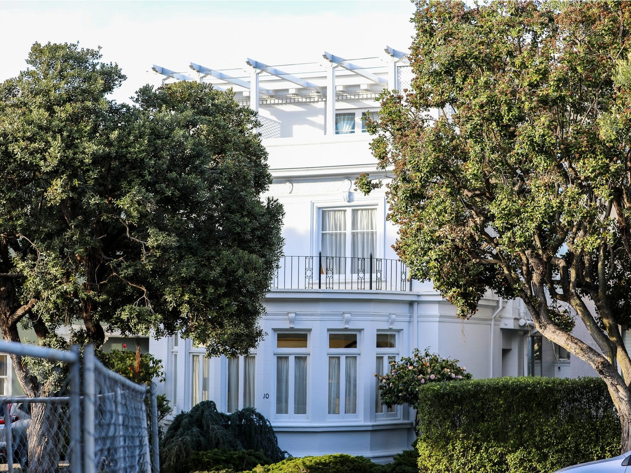 dinh thu,  Sea Cliff,  San Francisco,  ty phu,  Twitter anh 8