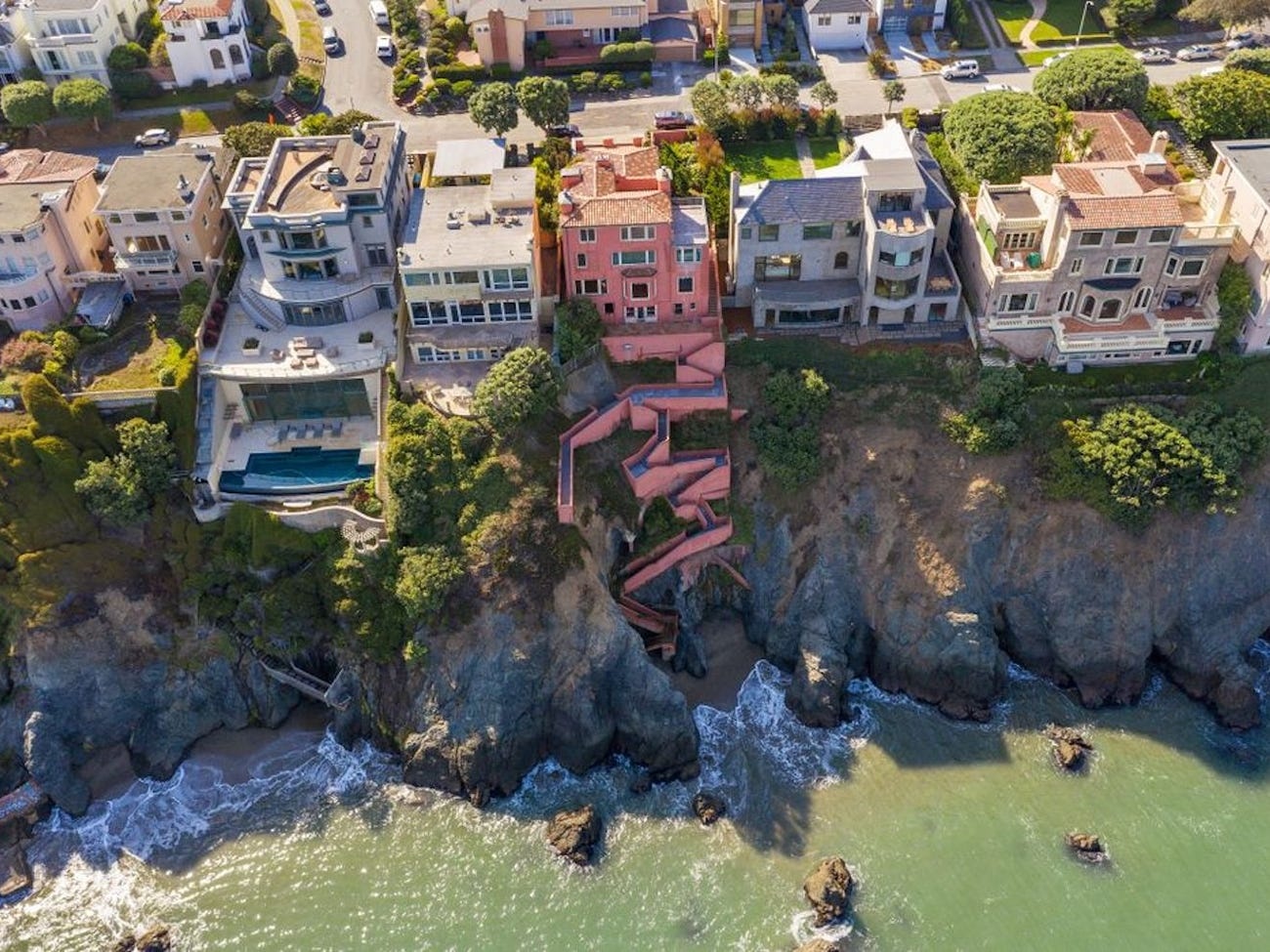 dinh thu,  Sea Cliff,  San Francisco,  ty phu,  Twitter anh 18