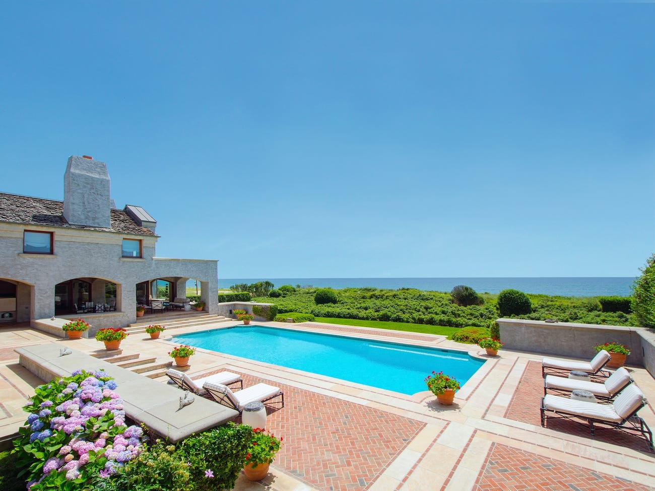 Dinh thu,  xa xi,  Hamptons,  nha giau anh 11