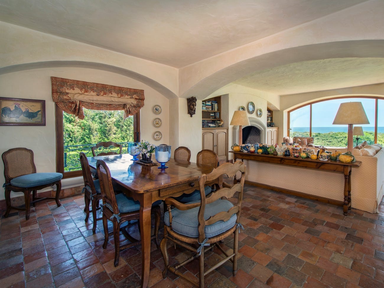 Dinh thu,  xa xi,  Hamptons,  nha giau anh 8