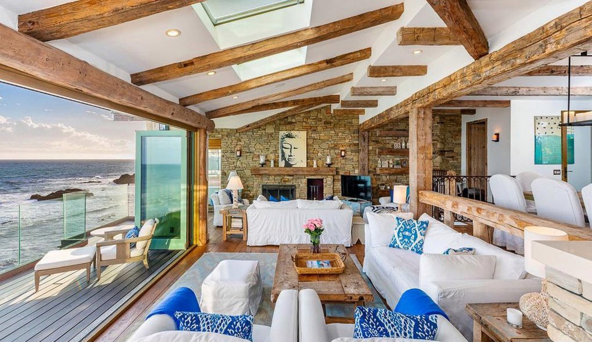 Jennifer Lopez,  Jennifer Lopez va hon phu,  biet thu bien,  malibu anh 6