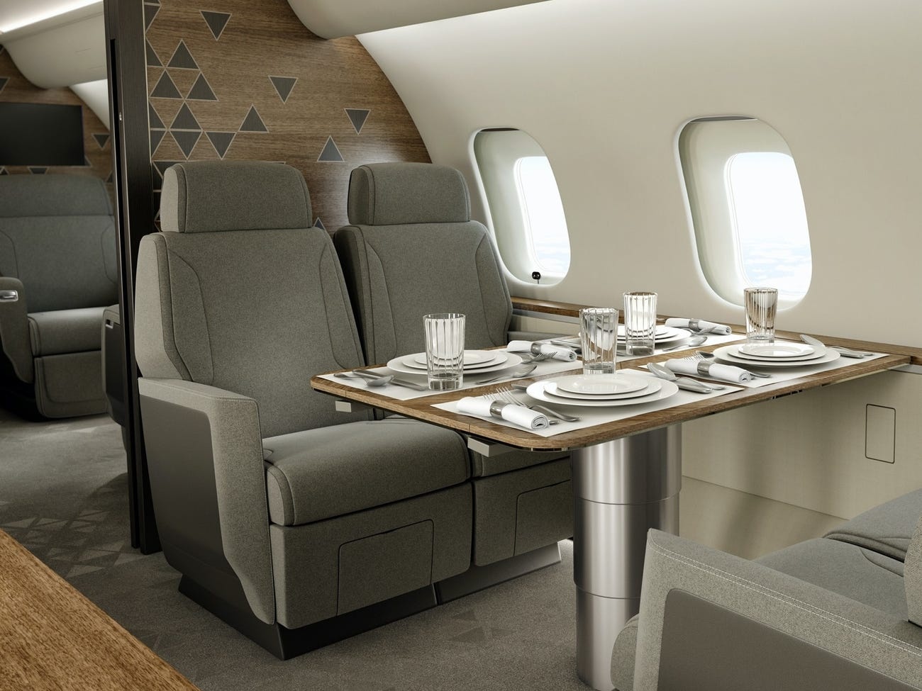 May bay ca nhan Global 5500 46 trieu USD cua Bombardier anh 7