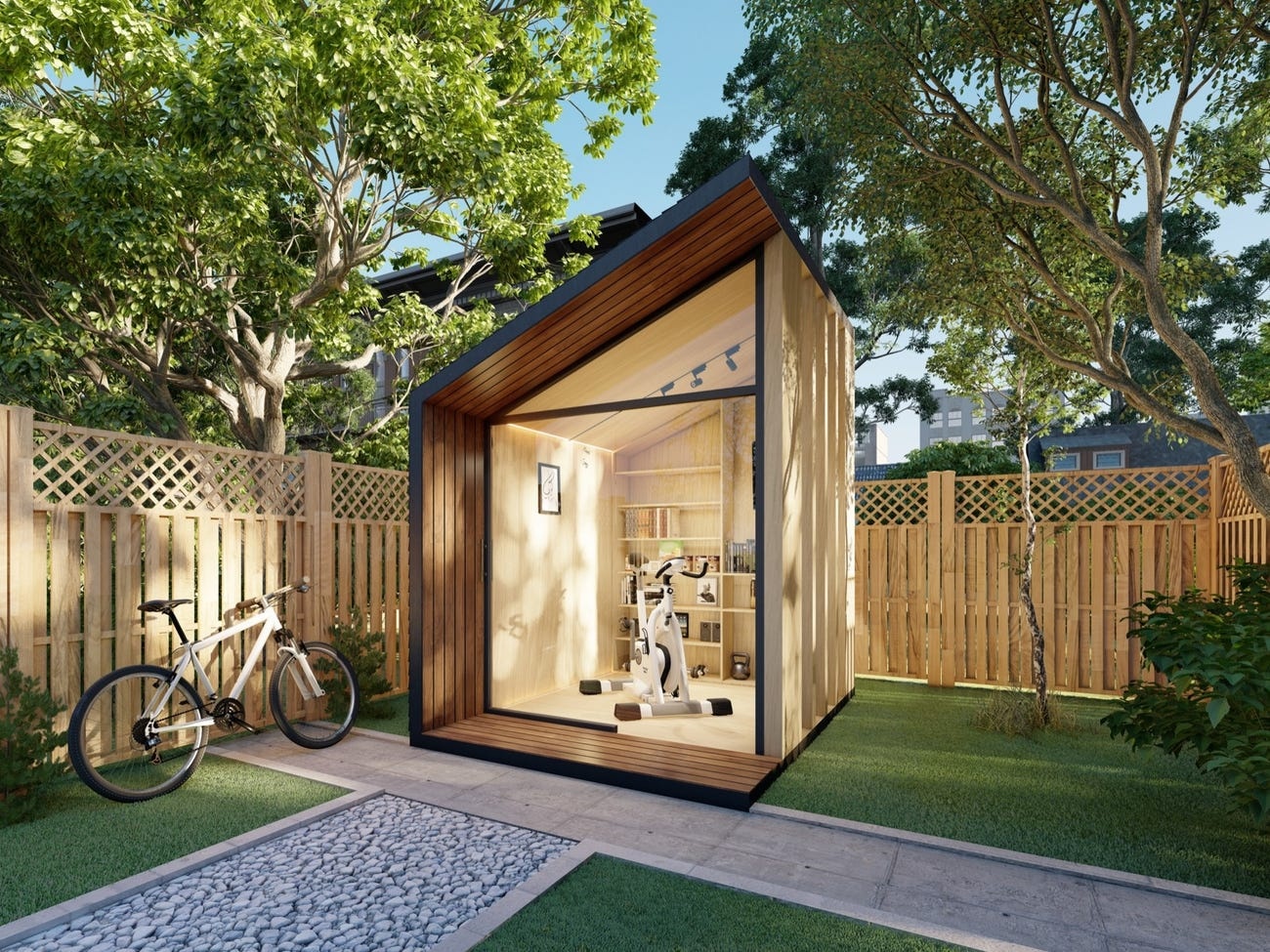 cabin lam viec,  cabin lam viec di dong,  Zen Work Pod anh 2