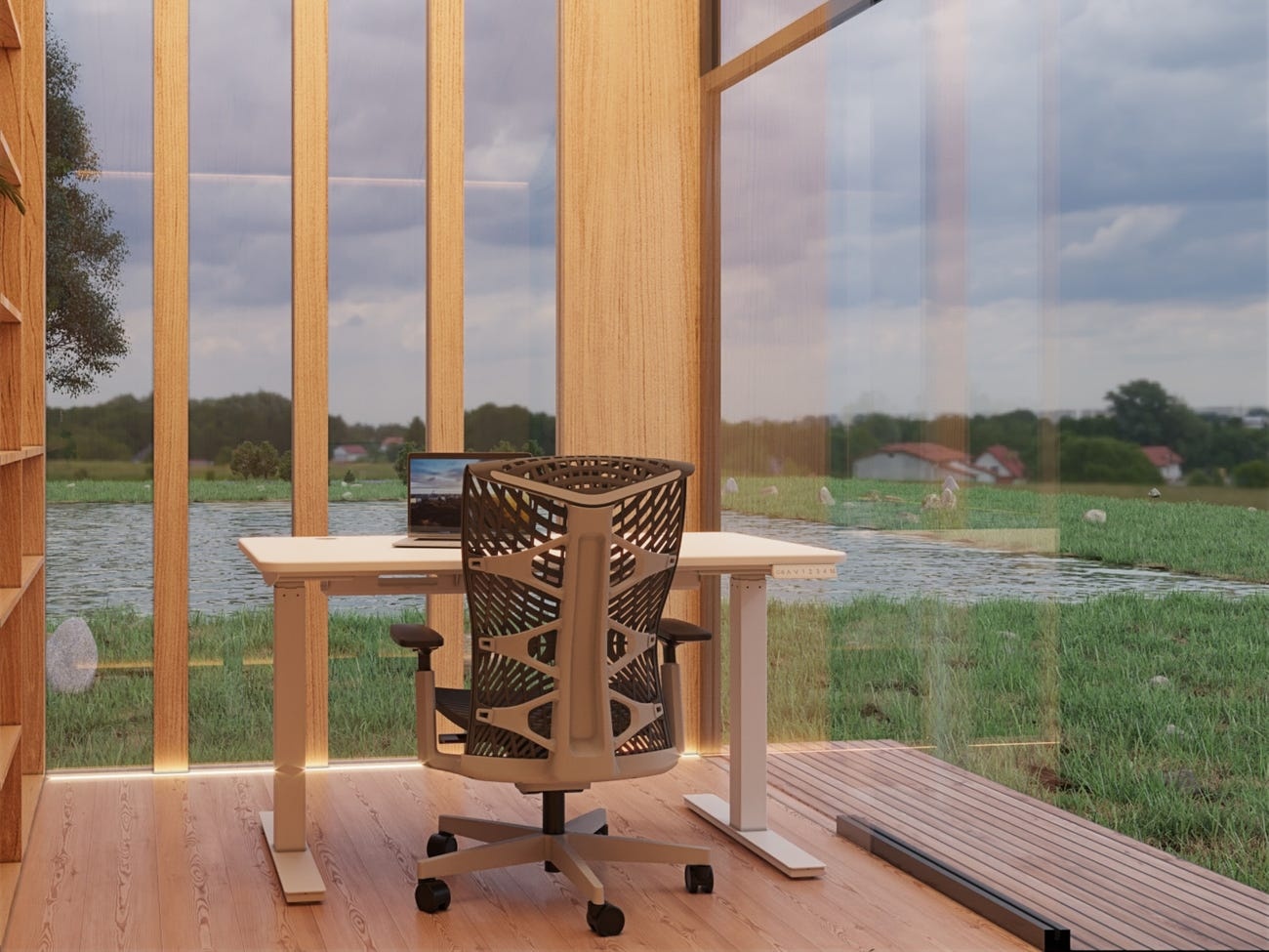 cabin lam viec,  cabin lam viec di dong,  Zen Work Pod anh 5