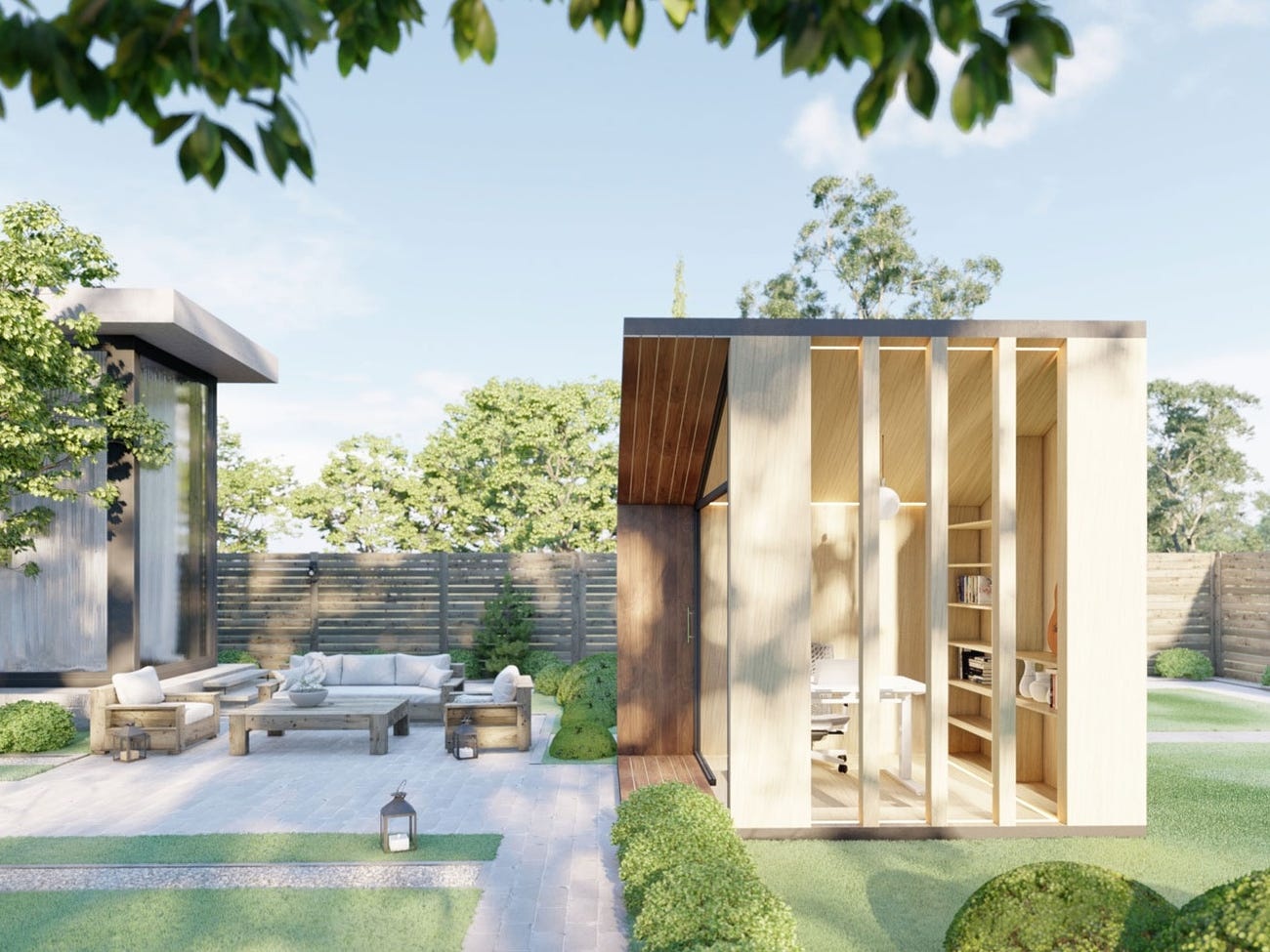 cabin lam viec,  cabin lam viec di dong,  Zen Work Pod anh 9