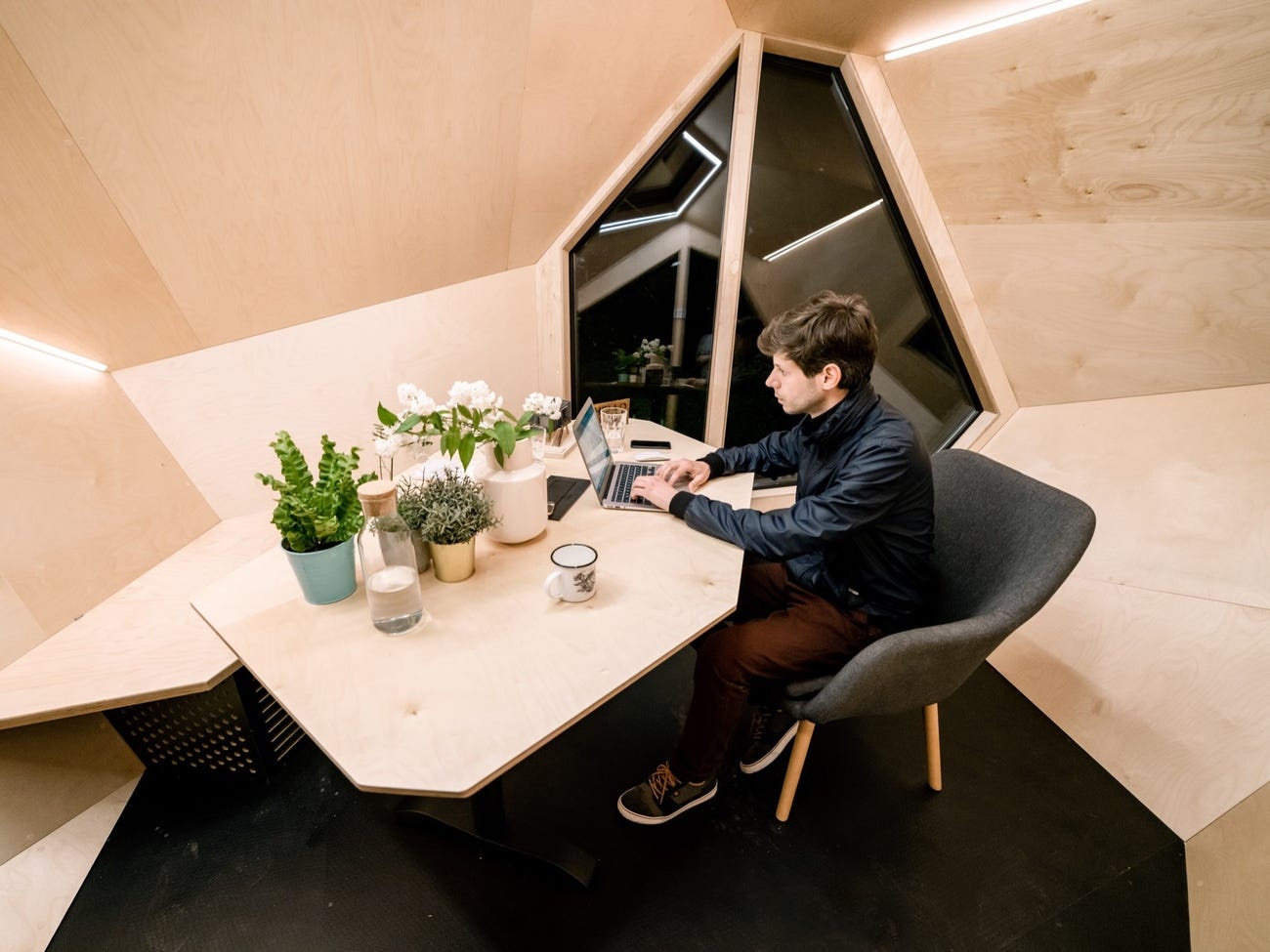 cabin di dong,  cabin lam viec,  Workstation anh 9