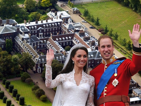 To am cua vo chong hoang tu William o cung dien Kensington hinh anh