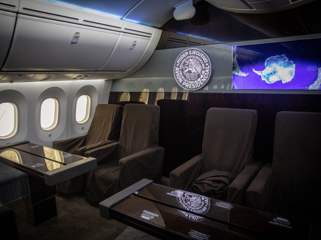 Tong thong Mexico,  chuyen co tong thong,  Boeing 787 Dreamliner anh 2