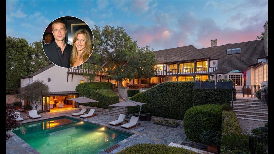 biet thu,  biet thu xa xi,  Jennifer Aniston,  Brad Pitt anh 4