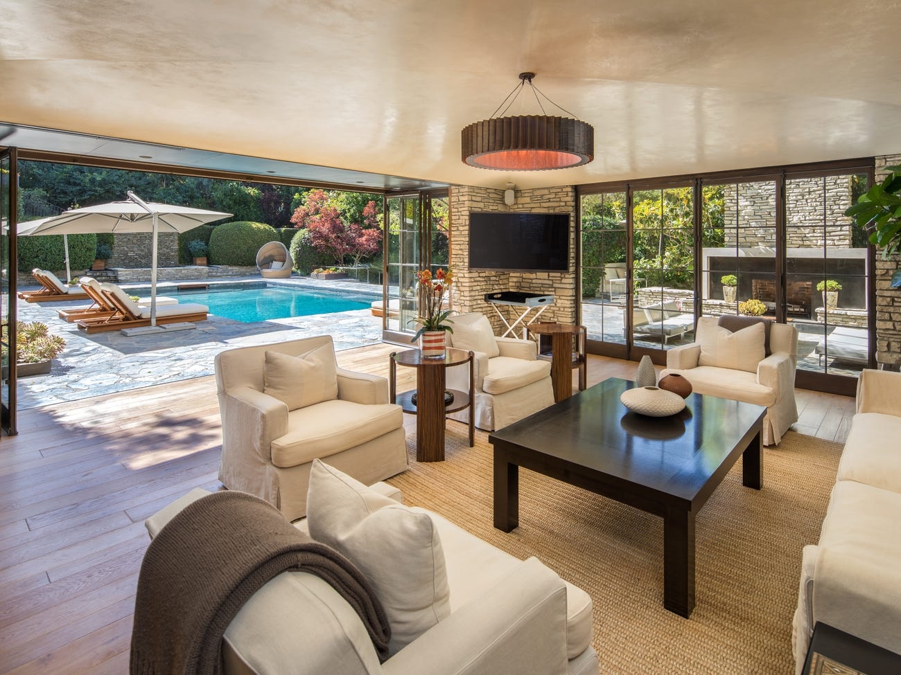 biet thu,  biet thu xa xi,  Jennifer Aniston,  Brad Pitt anh 5