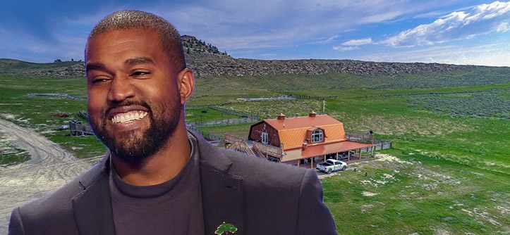 Kim Kardashian,  Kanye West,  biet thu anh 10