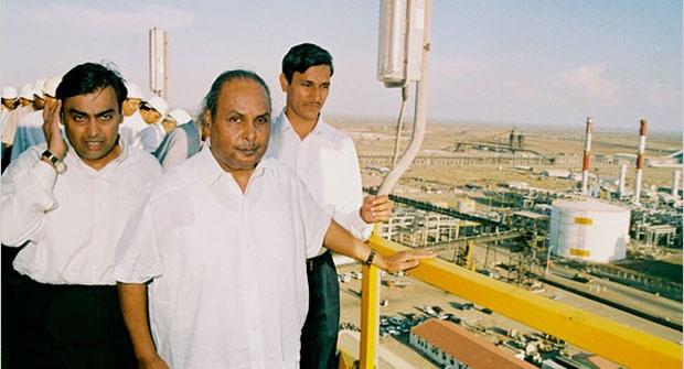 Dhirubhai Ambani,  An Do,  Mukesh Ambani,  Anil Ambani,  giau nhat An Do anh 3