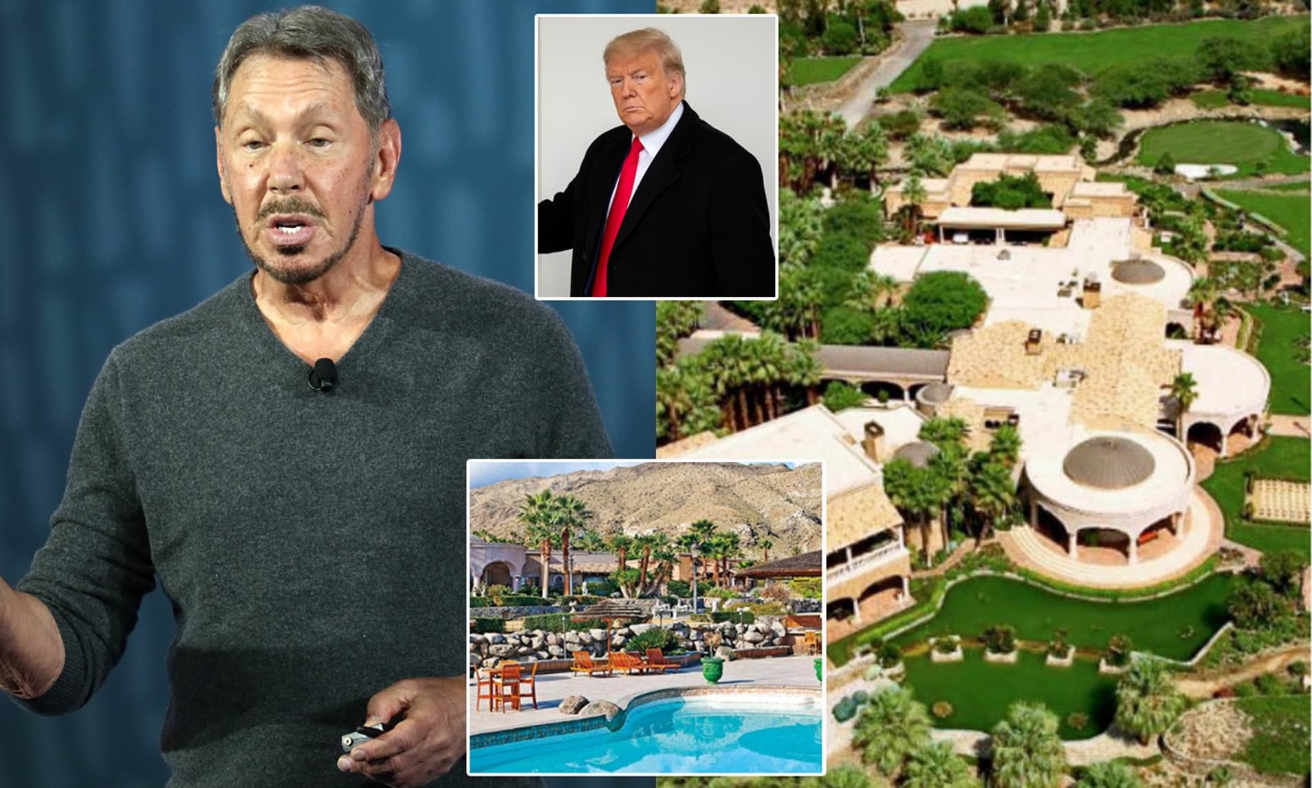 Quan he giua ong Trump va ty phu Larry Ellison anh 4