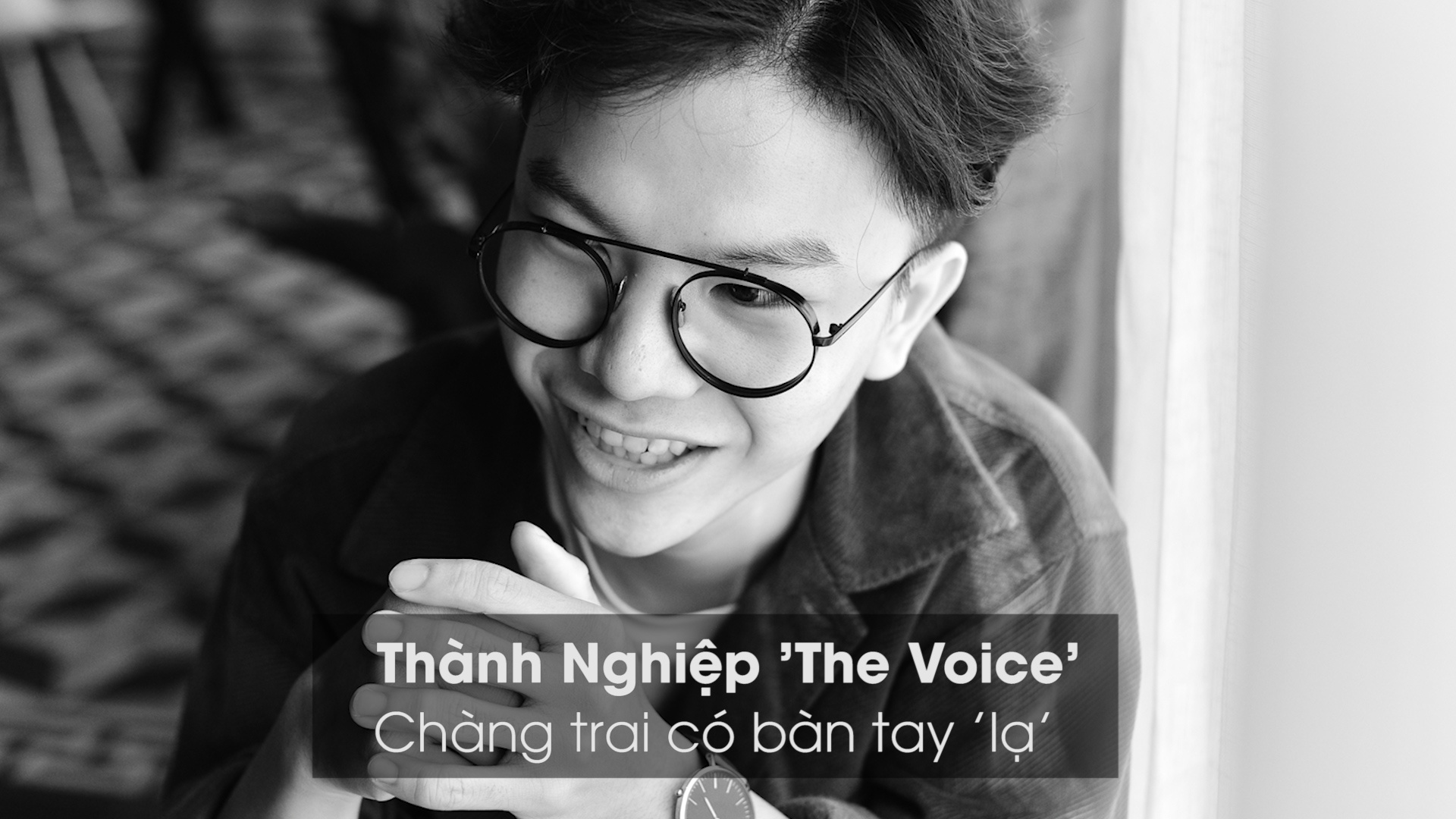 Thanh Nghiep ‘The Voice’ tiet lo ve ban tay dac biet hinh anh