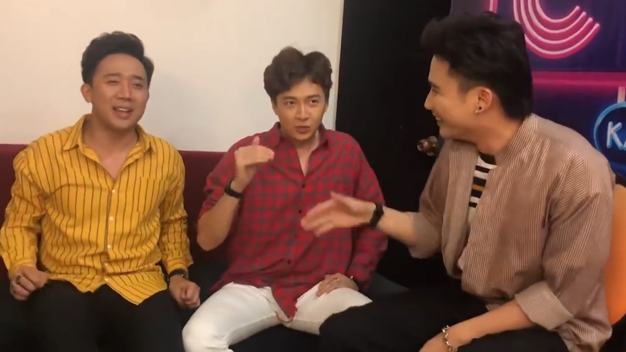 Sao Viet gay cuoi khi hat theo trao luu 'tron, vuong, tam giac' hinh anh