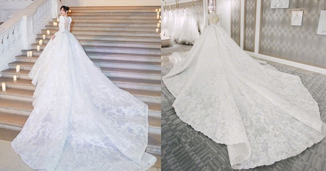 Vay cuoi sao chau A anh 1