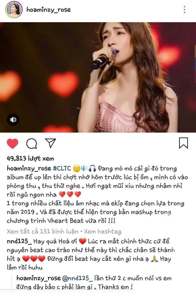 Hoa minzy xin loi fan anh 1