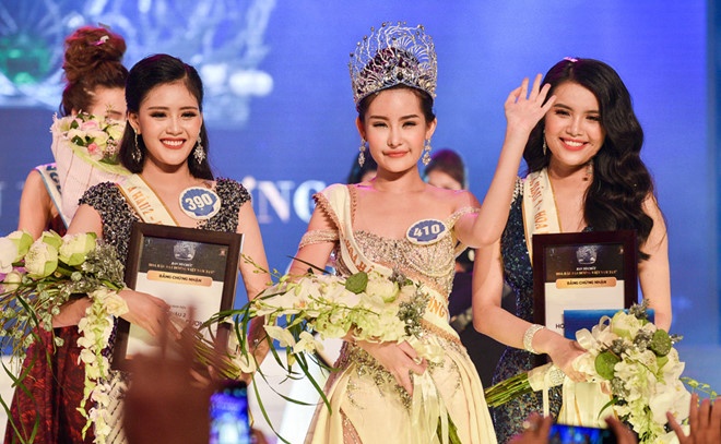 Hoa hau lien luc dia Le Au Ngan Anh anh 1