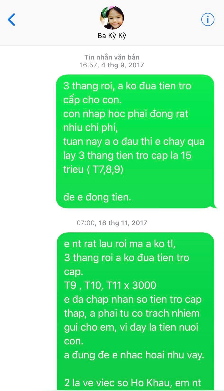 Vo cu Lam Vinh Hai phan bac chuyen ngan can chong tham con anh 2