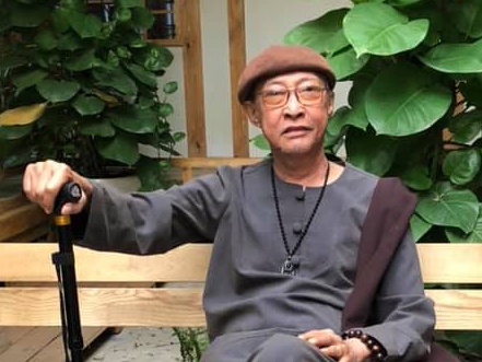 Suc khoe tien trien, nghe si Le Binh bat dau di dien lai hinh anh